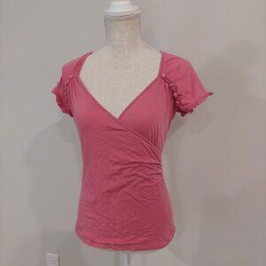 Deletta Anthropologie Button Top